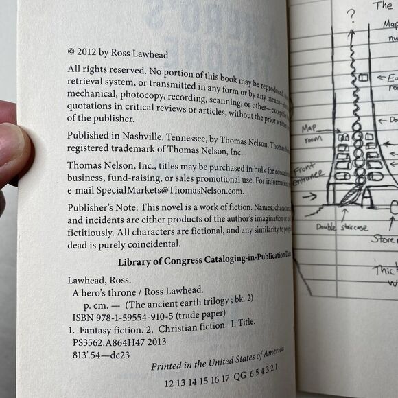 A Hero's Throne (An Ancient Earth) - Paperback By Lawhead, Ross - GOOD - Picture 4 of 5